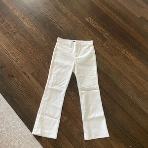 White Flared Pants